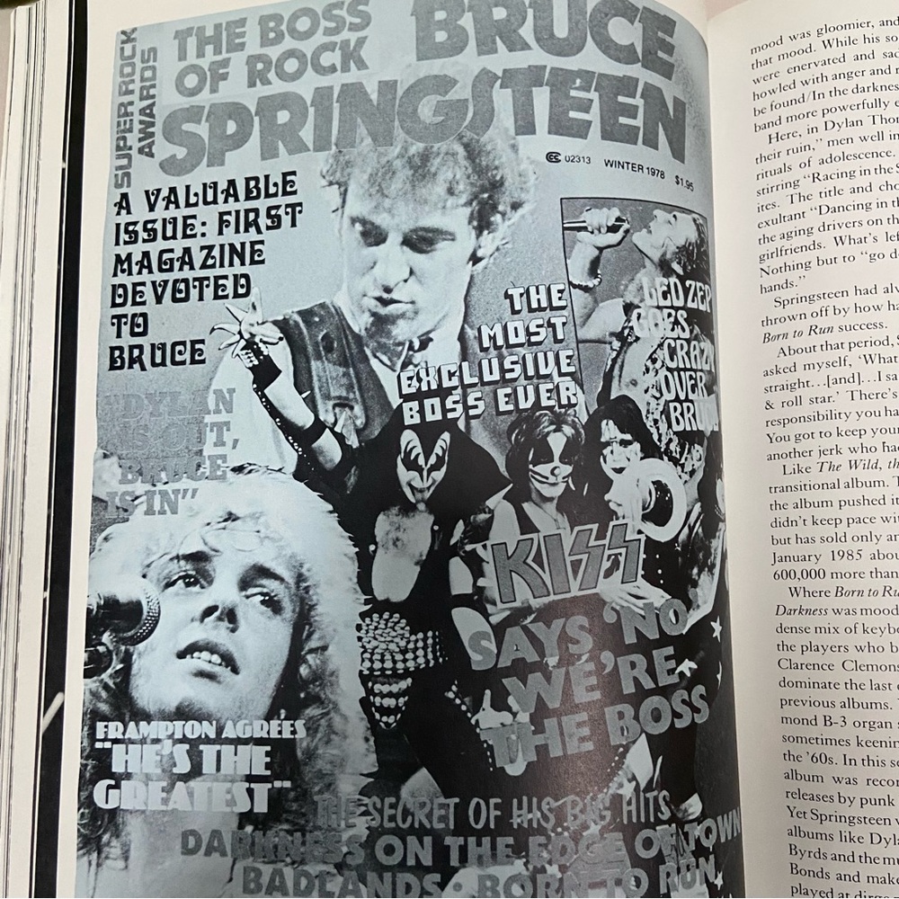 Bruce Springsteen Photo Book First Paperback Edition 1986 Rolling Stone Press - Picture 7 of 10
